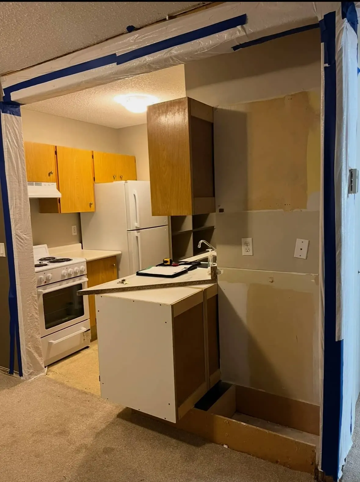 Kitchen Restoration Before