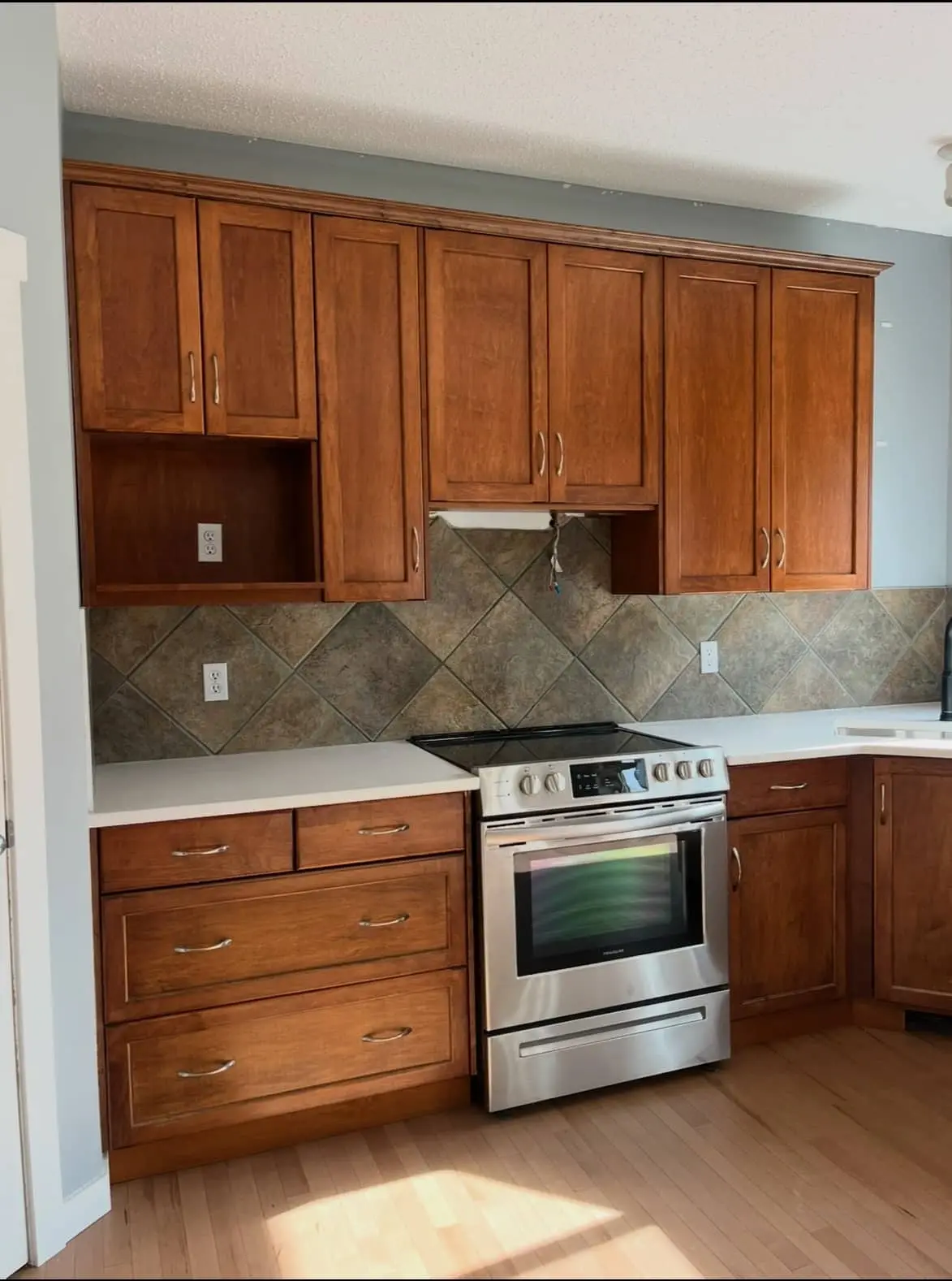 Upper Cabinetry Restoration After